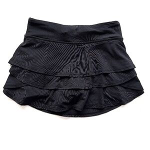 Athleta Girl Tiered Skirt- Black